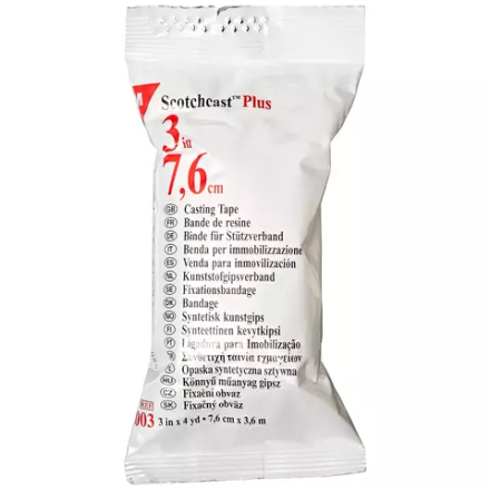 Scotchcast - жесткий полимерный бинт, 10 шт./уп. (82003)