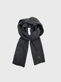 Шарф Calvin Klein Solid Ribbed Gunmetal Heather - One Size