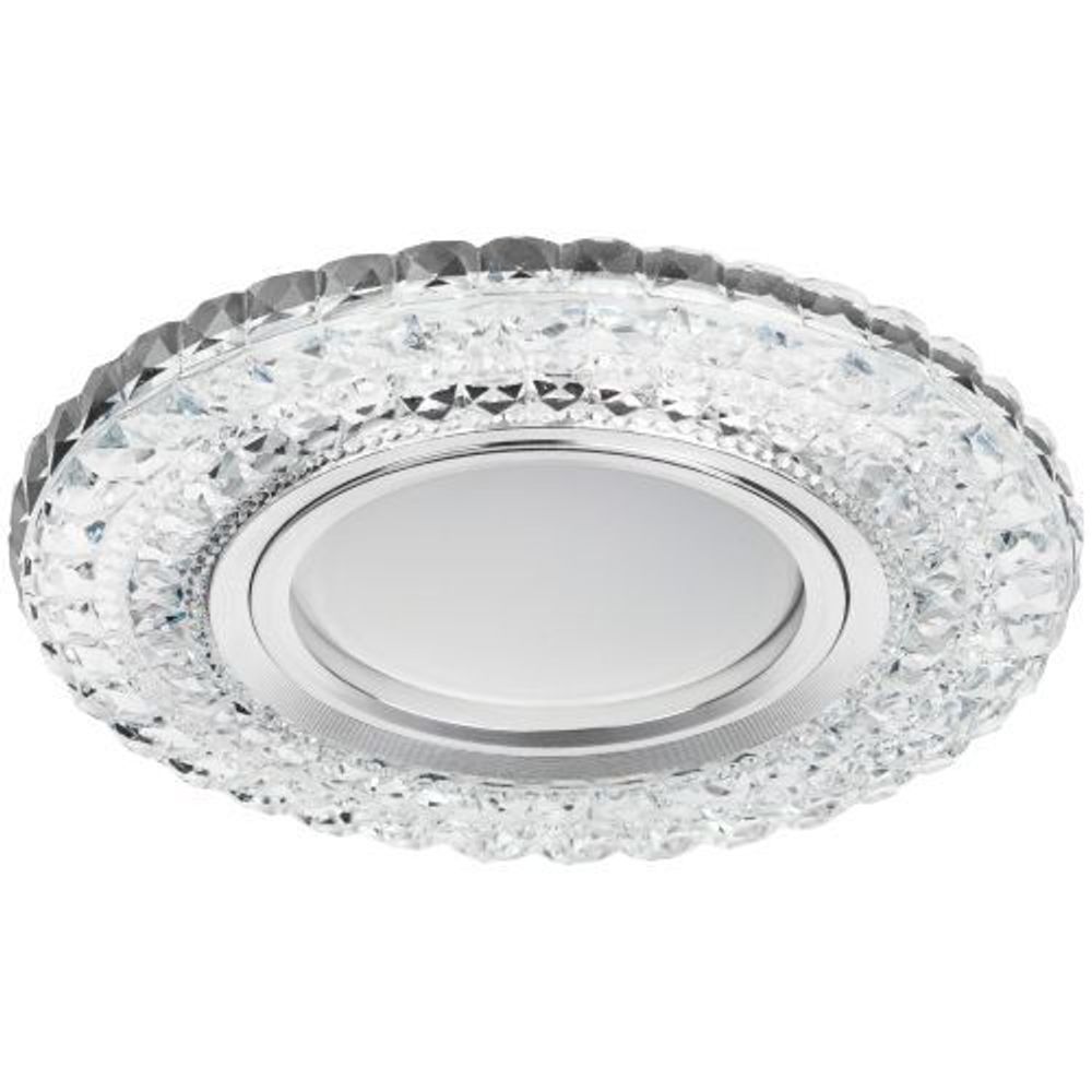 Светильник светодиодный DK LD3 SL/WH декор со светодиодной подсветкой (белый) прозр. ЭРА Б0019202 Светильник светодиодный DK LD3 SL/WH декор со светодиодной подсветкой (белый) прозр. ЭРА Б0019202