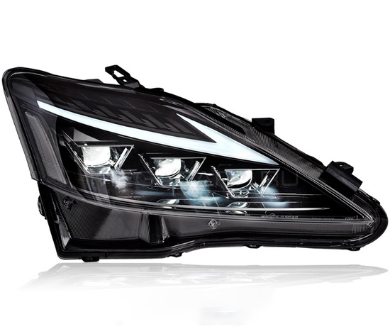 Передние фары Лексус is 250 is 350 2006-2012 V3 type [Комплект Л+П; FULL LED; динамичный поворотник; электрокорректор]