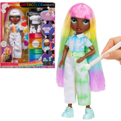 Rainbow High - Модная кукла с зелеными глазами Watercolor & Create 507734