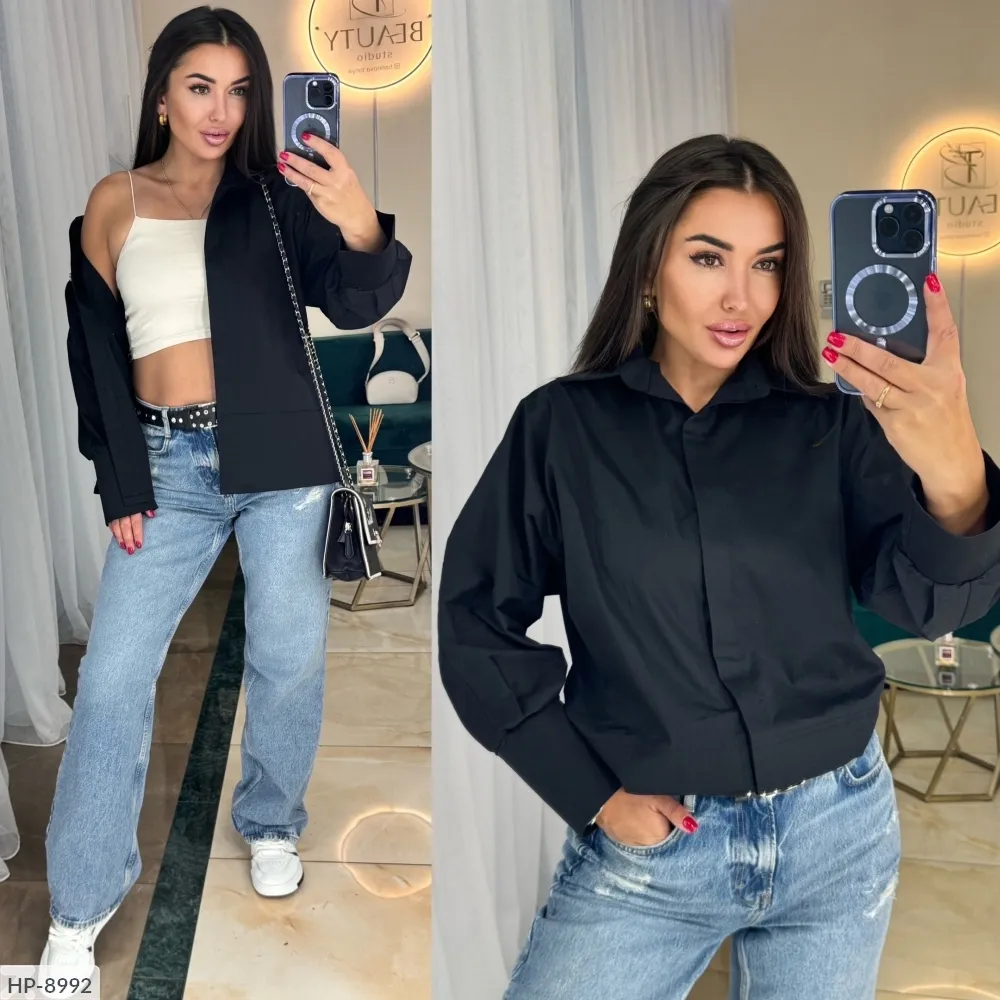 Рубашка HP-8988 Фабрика Моды