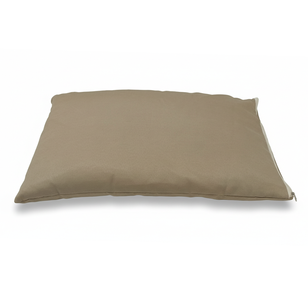 Подушка с наполнителем из гречишной лузги на молнии