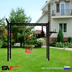 Уличная шведская стенка Sv Sport рукоход У5571 (Брусья/Со спинкой/Кронш бокс)