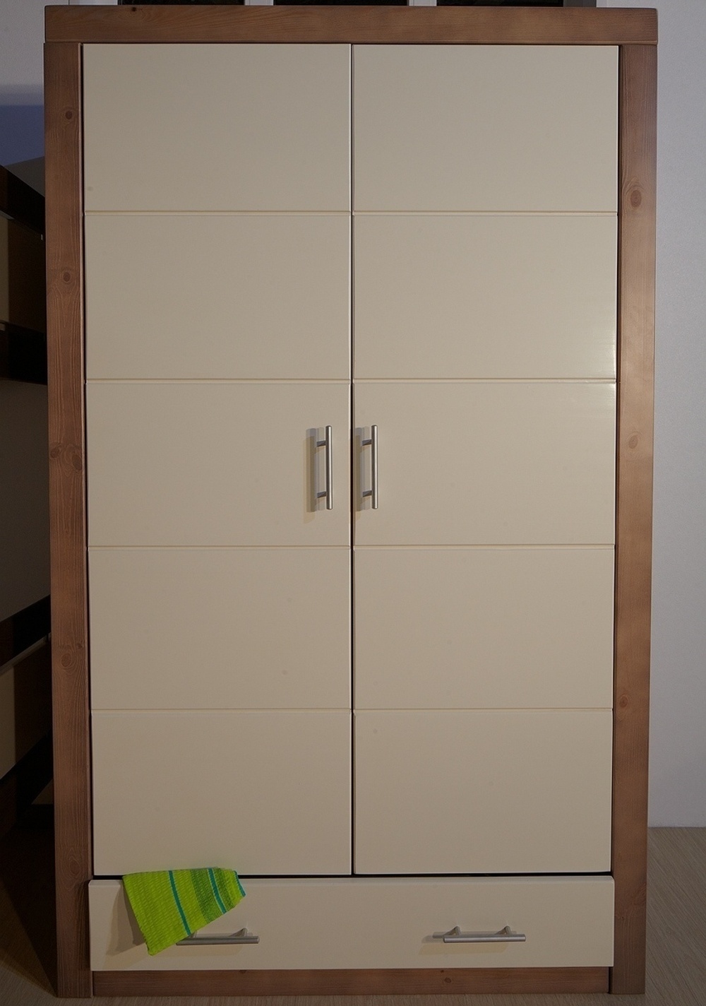 арт. 8090 Шкаф брамминг комбинированный (внутри вешалка+полки) Ш1150хГ600хВ1900