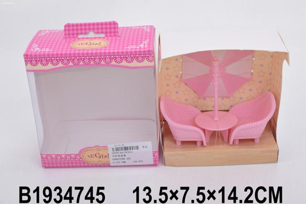Набор мебели, коробка VC011