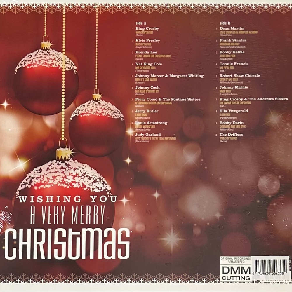 Сборник Wishing You A Very Merry Christmas (Европа 2023г.)