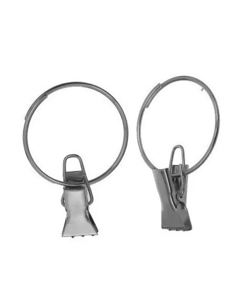 Зажим металл с кольцами