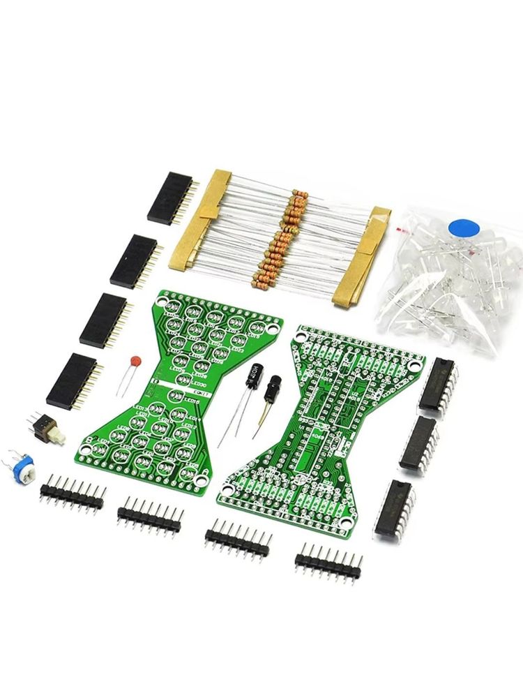 Набор для самостоятельной пайки и сборки &quot;Электронные песочные часы синие&quot; 5V