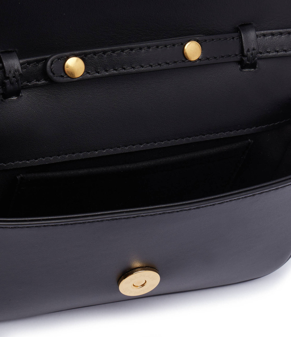 Кожаная сумка через плечо B-BUZZ MINI Balmain - черный(DN1DG811 LAVE)