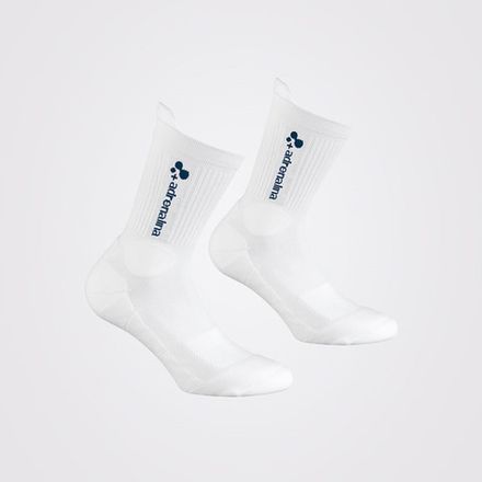 Носки волейб. +ADRENALINA Best 2300-023-XL, р.XL, хлопок, полиамид, эластан, белый