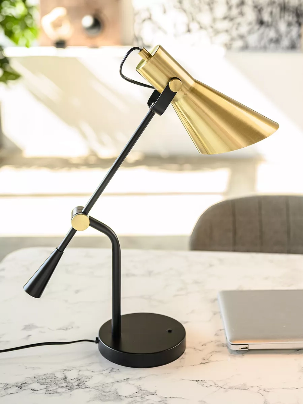 Светильник настольный торшер в стиле Лофт Е27