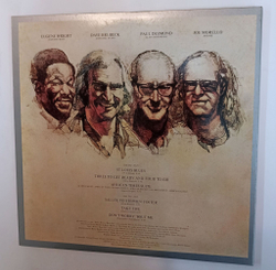 Винтажная виниловая пластинка LP The Dave Brubeck Quartet 25th Anniversary Reunion (Japan 1977)
