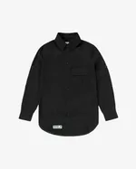 Купить Рубашка Calcium Льняная Черная Рубашка Calcium Льняная Черная