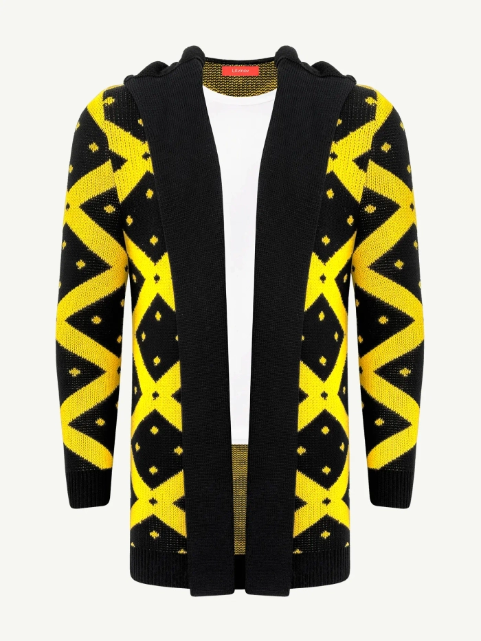 Кардиган с капюшоном