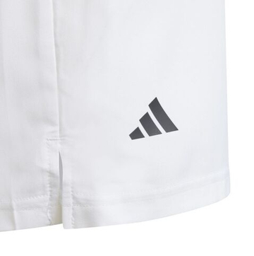 Шорты для мальчика теннисные Adidas Club Tennis 3 полоски - белые