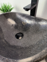 Раковина из речного камня RS-66003 47х36х15 из натурального камня