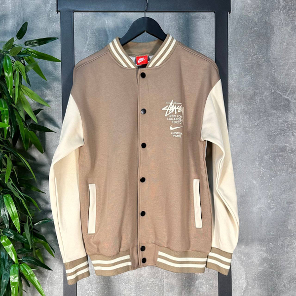 Куртка бомбер Stussy brown