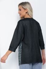 Джемпер Глория (графит/тиффани) Б12199-30 LT Collection