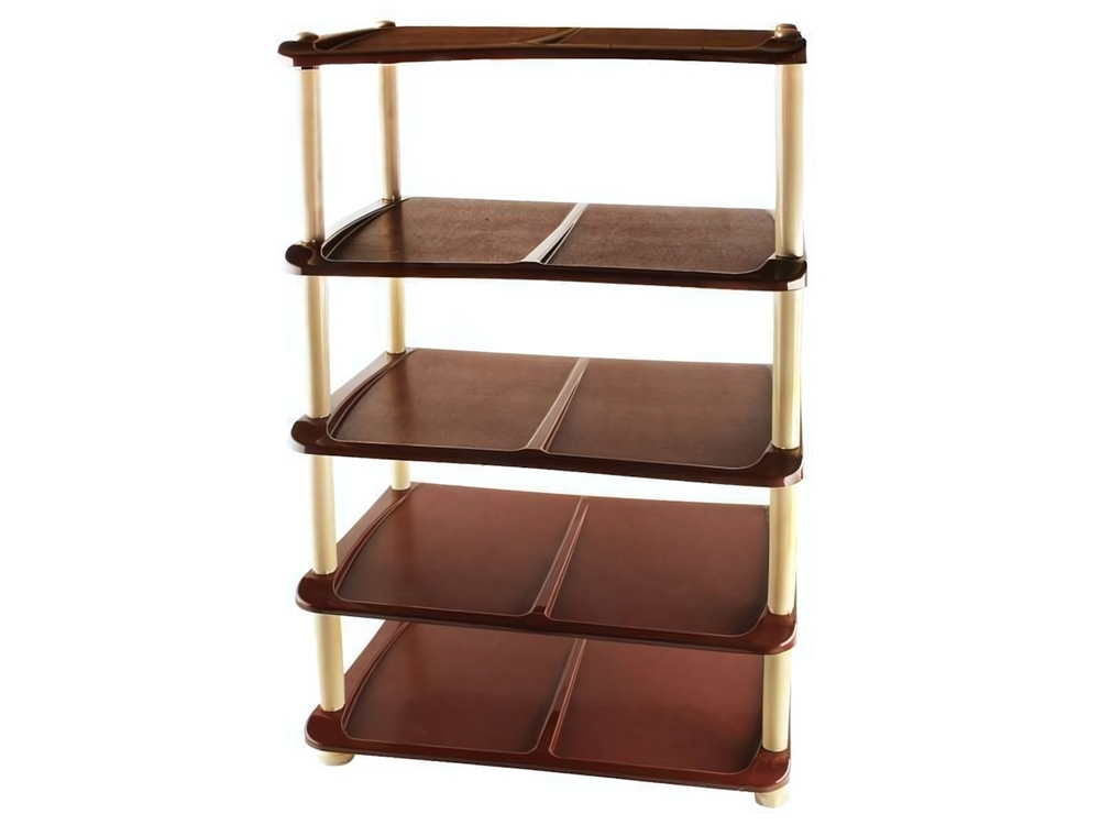 Полка для обуви "Сафир" темно-коричневая
