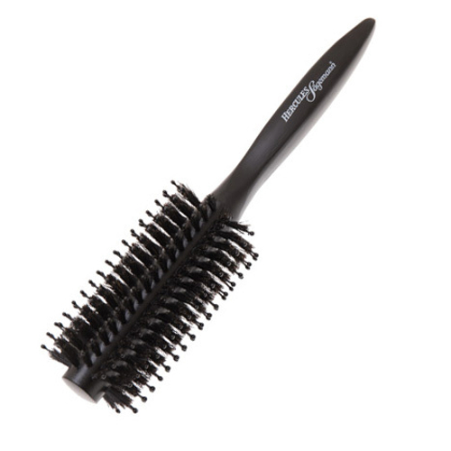 Брашинг деревянный 54мм с натуральной щетиной+нейлон черное дерево Hercules 9527