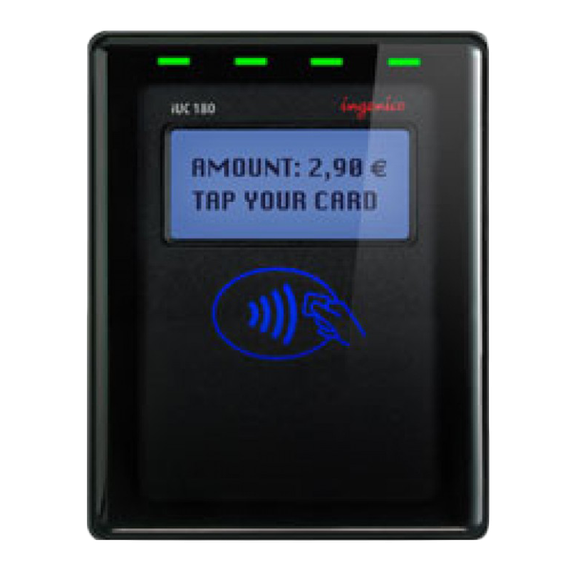 Встраиваемый автономный интеллектуальный бесконтактный ридер IUC180 с клавиатурой
