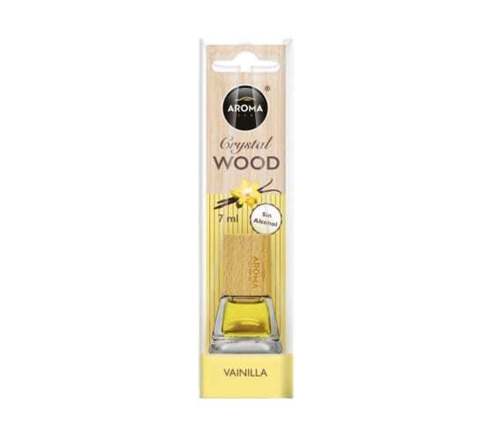 AROMA CAR Подвесной ароматизатор CRYSTAL WOOD Vanilla