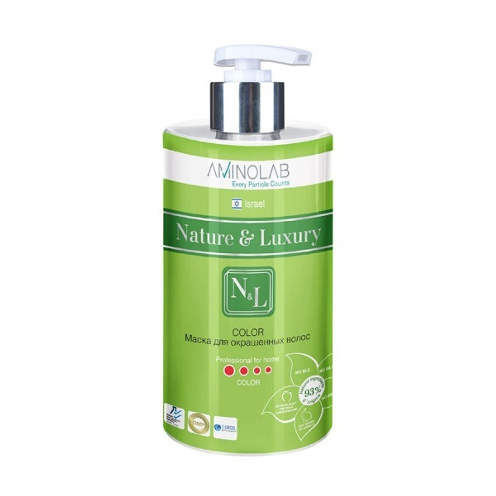 Маска для окрашенных волос Nature & Luxury Color 460мл