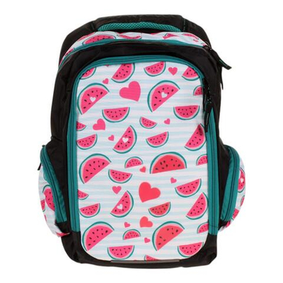 Рюкзак школьный Тайлер "Арбузы" 30*44*14 см. 2 отд., 1 карман, боковые карманы на молнии (Luris)