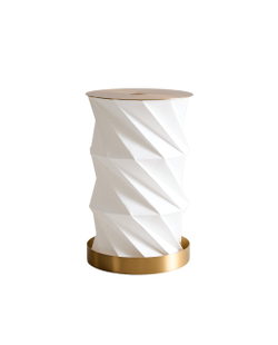 Zara Home Настольная лампа, цвет серебристый, 18.5 см