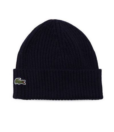 хлопковая шапка Lacoste - темно-синий(RB0001)