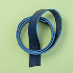 Ременная заготовка Миссури МС17 цв. Синий, толщ. 3,3-3,5 мм