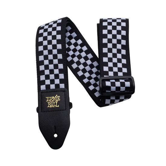Ремень для гитары ERNIE BALL 4149 Jacquard Black and White Checkered