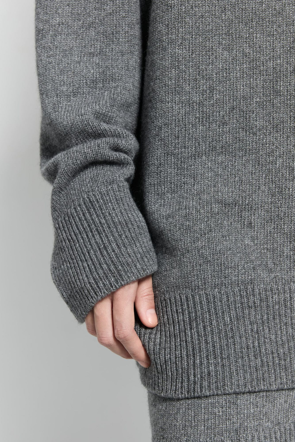 Свитер из смесового кашемира