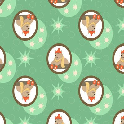 Львица в шапке.