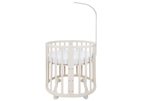 Кроватка-трансформер Ellipsebed (молочный)