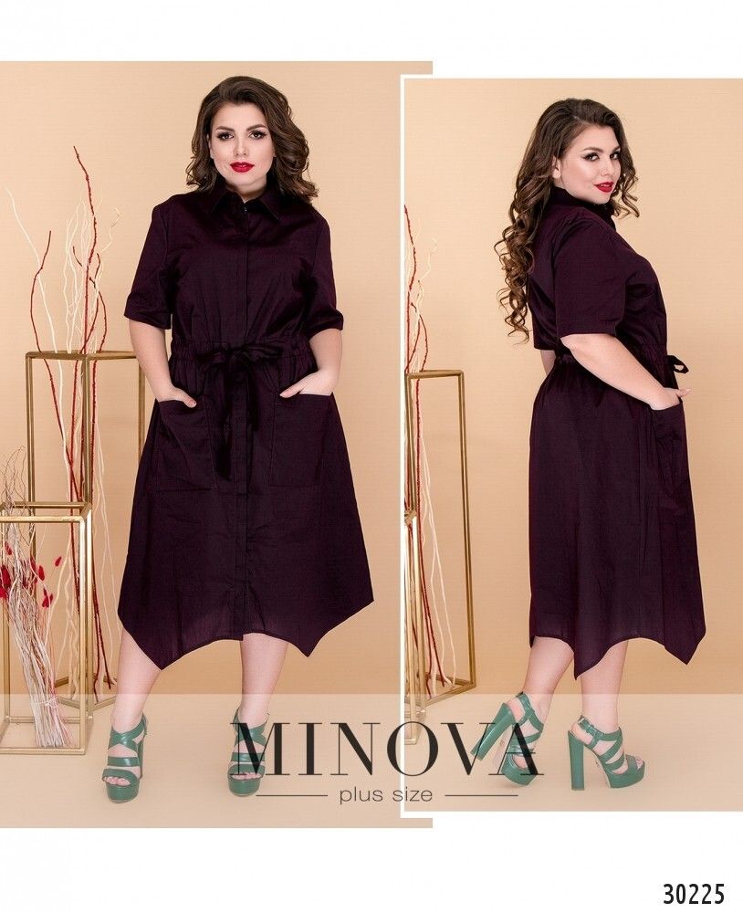 Платье 8605-марсала Minova Платье 8605-марсала Minova