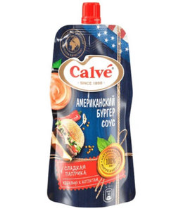 СОУС CALVE АМЕРИКАНСКИЙ БУРГЕР 230ГР