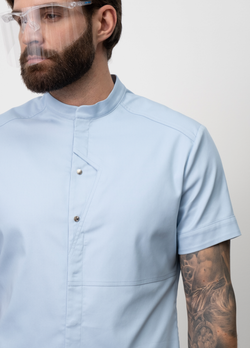 Рубашка с карманом-обманкой