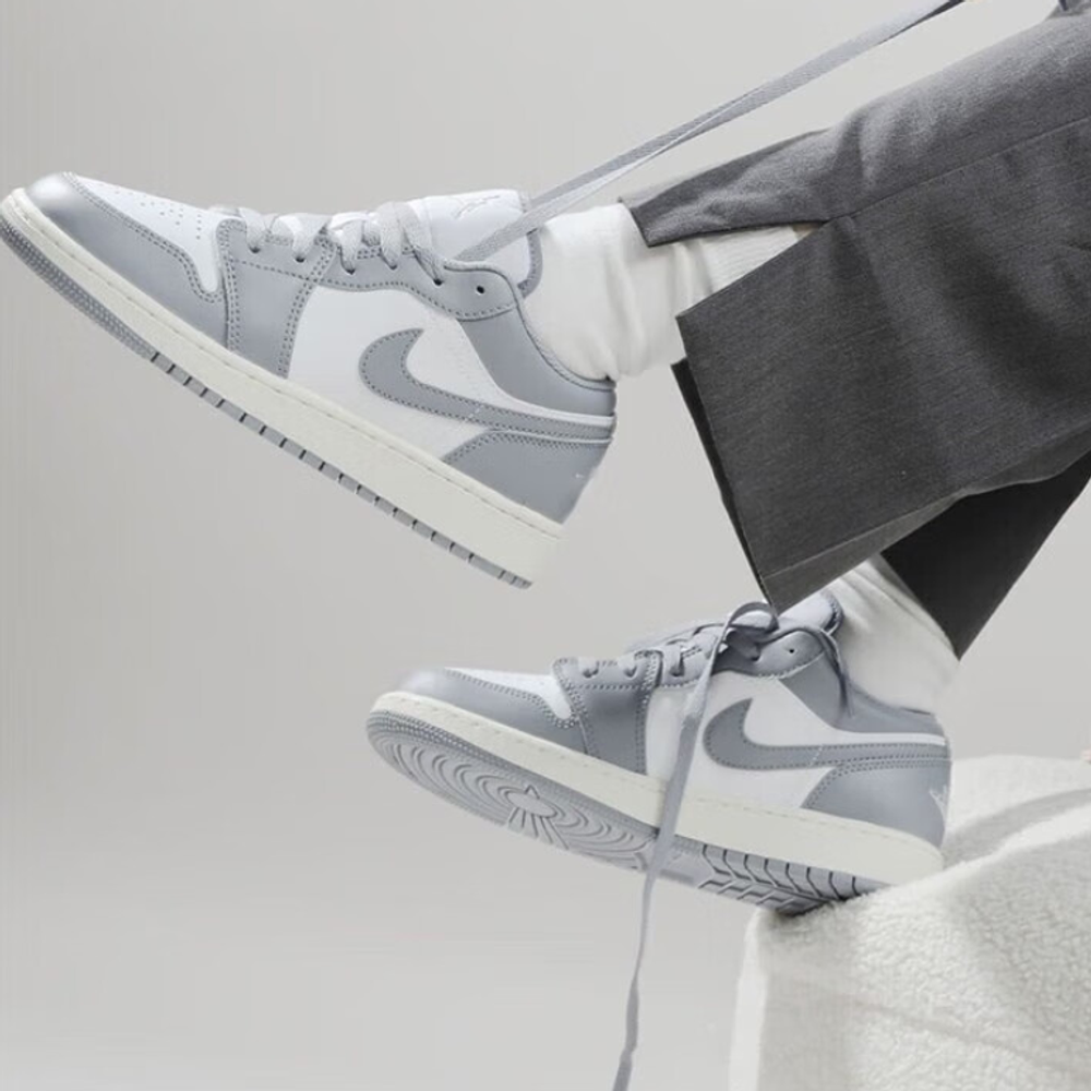 Jordan Air Jordan 1 Low Vintage Grey GS