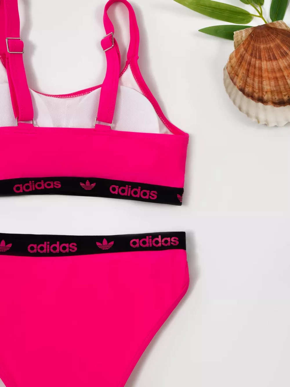 Купальник раздельный спортивный с топом Adidas