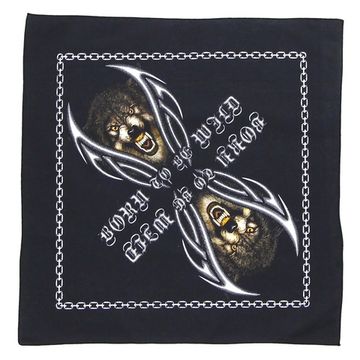 Бандана Волк Born to be Wild цветной (052)