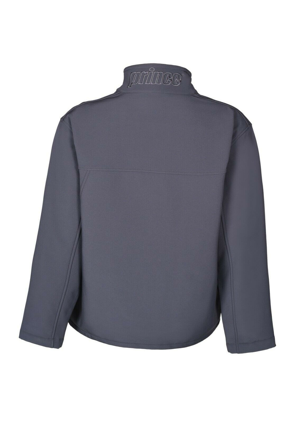 Мужская теннисная кофта Prince Full Zip Soft Shell Jacket - charcoal