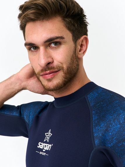 Короткий гидрокостюм Sargan Sport 1011/BL 2 мм синий