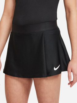 Детская теннисная юбка Nike Court Dri-Fit Victory Flouncy Skirt G - black/white