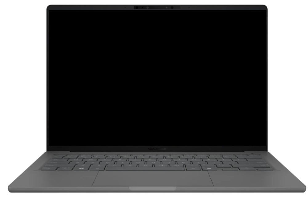 Ноутбук  ASUS ZenBook A14 UX3407RA-QD011W 14 ", Snapdragon, 32 Гб RAM, 1 Тб SSD, Adreno, Серый