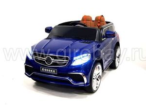 Детский электромобиль River Toys Mercedes E009KX синий