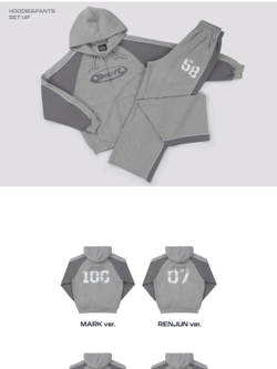(ПРЕДЗАКАЗ) товары NCT DREAM - THE DREAM SHOW 4 : FUTURE THE DREAM TOUR OFFICIAL MD HOODIE SET