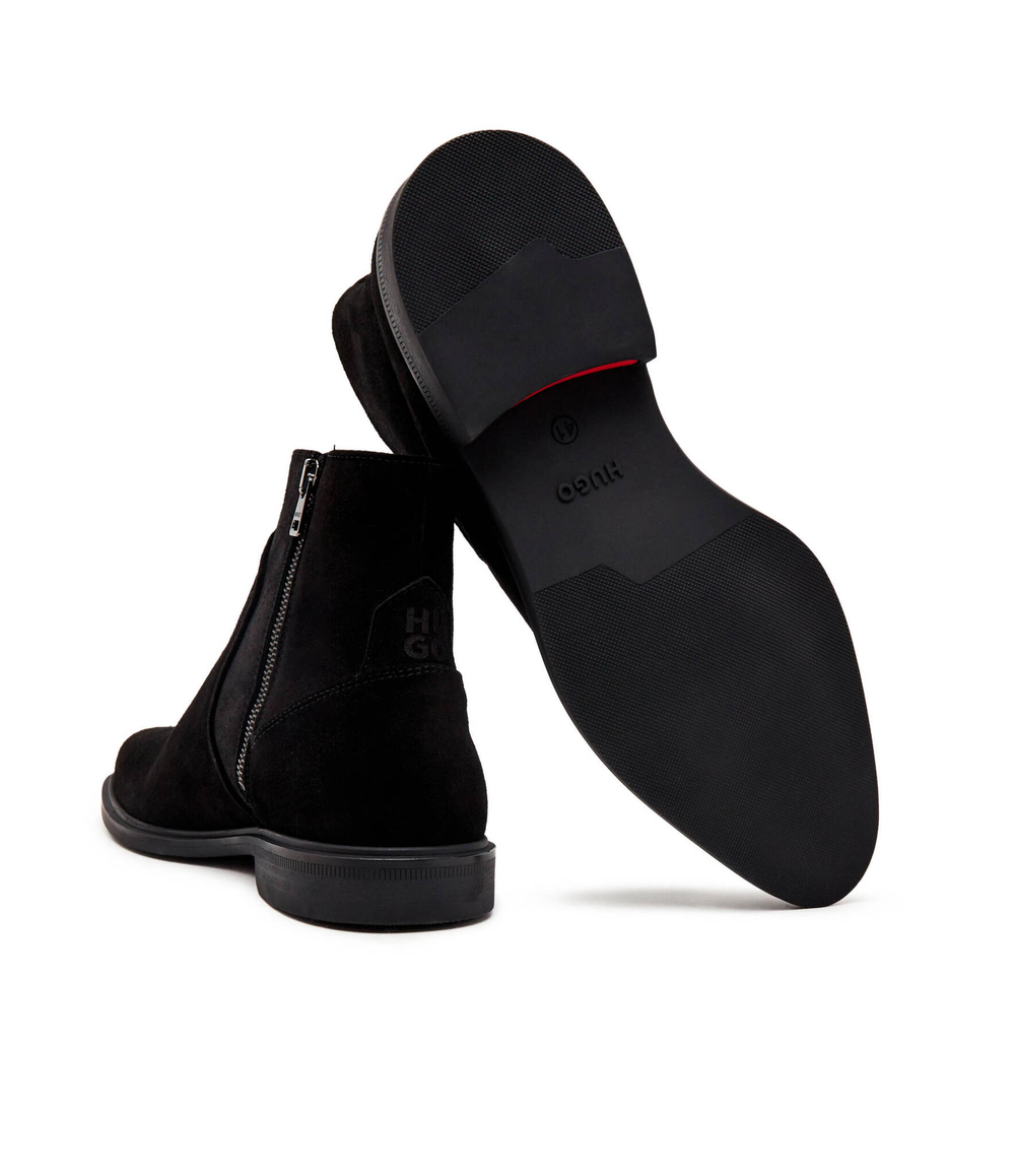 Кожаные челси kerr HUGO - черный(50522949)