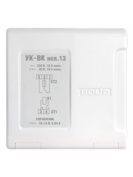 УК-ВК исп.13 Релейный усилитель на один канал.На Переключение.  Входное напряжение 12 В. ток – 40 мА